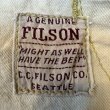 画像2: 30's "FILSON"　COTTON　DUCK（CANVAS）　HUNTING（WORK）　PANTS　WITH　SUSPENDER　BUTTON　SIZE：W 36 × L 29 (2)