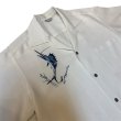 画像8: 50's "Lauhala"　RAYON　HAWAIIAN　SHIRTS　WITH　PRRINTED　「SWORDFISH」　SIZE表記：M　good printed !! (8)