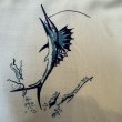 画像5: 50's "Lauhala"　RAYON　HAWAIIAN　SHIRTS　WITH　PRRINTED　「SWORDFISH」　SIZE表記：M　good printed !! (5)