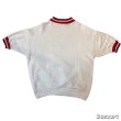 画像3: 50's- "Sportswear by Collegiate"　SHORT　SLEEVE　SWEAT　SHIRTS　WITH　針抜き RIB　AND　FLOCK　PRINTED　very good condition !!　good size !! (3)