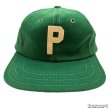 画像4: 60's DEAD STOCK　BASEBALL CAP　WITH　PATCH　GREEN × WHITE (4)