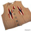 画像3: 40's-50's　"Southwest Arts & Crafts / Ganscraft"　CHIMAYO　VEST　SIZE：44 (3)