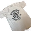 画像2: 70's "HAND TEX"　「BULLDOG」　”GEORGETOWN　UNIVERSITY”　しみ込み PRINTED　Tee SHIRTS　SIZE表記：X-LARGE　good printed !! (2)