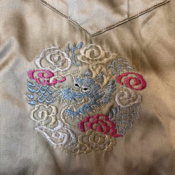 画像8: 40's MINT CONDITION   "TIGER　＆　DRAGON”　JAPAN　SOUVENIR　JACKET　unusual color !!　good condition !! (8)