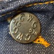 画像3: 40's DEAD STOCK　"G W G （The Great Western Garment） DENIM　COVERALL　JACKET　SIZE:42　 (3)