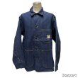 画像15: 40's DEAD STOCK　"G W G （The Great Western Garment） DENIM　COVERALL　JACKET　SIZE:42　 (15)