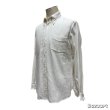 画像17: 60's "THE REMSEN SHOP"　WHITE　COTTON　HERRING　BONE　TWILL　（COTTON　FLANNEL）　BUTTON　DOWN　SHIRTS　マチ付き　SIZE表記：  M　15 - 15 1/2 (17)