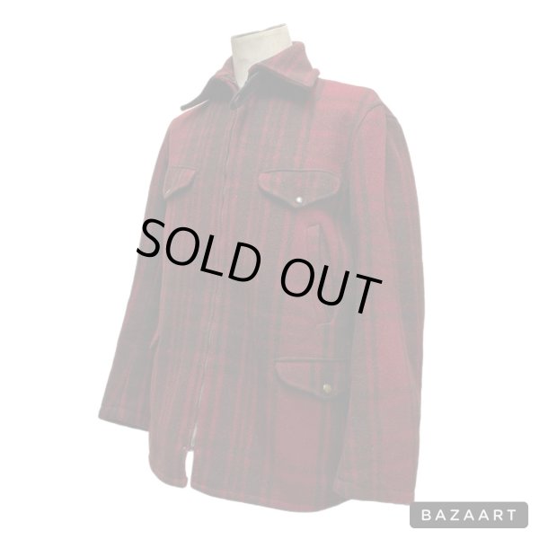 画像19: 30's "SOO　WOOLEN　MILLS.”　WOOL　HUNTING　JACKET　with 3 1930's　ZIPPERS　ハトメ付き　SPECIAL !! (19)