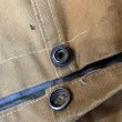 画像14: 40's "BodyGuard"　（HINSON MFG.CO.）　BROWN　DUCK　WITH　HALF MOON　POCKET,　SNAP BUTTON　AND　BACK　ONE POCKET  (14)