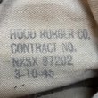 画像9: 1946's "U.S.NAVY"　「HOOD　RUBBER 　CO.”」　COTTON　CANVAS　SNEAKER　ALL　BLACK　Hi. CUT　SIZE表記：8 1/2 (9)