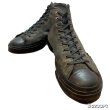 画像1: 1946's "U.S.NAVY"　「HOOD　RUBBER 　CO.”」　COTTON　CANVAS　SNEAKER　ALL　BLACK　Hi. CUT　SIZE表記：8 1/2 (1)