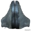 画像17: 1946's "U.S.NAVY"　「HOOD　RUBBER 　CO.”」　COTTON　CANVAS　SNEAKER　ALL　BLACK　Hi. CUT　SIZE表記：8 1/2 (17)
