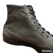 画像22: 1946's "U.S.NAVY"　「HOOD　RUBBER 　CO.”」　COTTON　CANVAS　SNEAKER　ALL　BLACK　Hi. CUT　SIZE表記：8 1/2 (22)