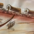 画像10: 40's　MINT CONDITION　"NYLO - SHEEN　by Troy of California"　WESTERN MOTIF　（Desert　Buffalo Skull　and　Ox Cart　etc.)　BACK PANNEL　HAND PAINTED　LONG SLEEVE　SHIRTS　SIZE：M　very beautuful !! (10)