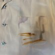画像12: 40's　MINT CONDITION　"NYLO - SHEEN　by Troy of California"　WESTERN MOTIF　（Desert　Buffalo Skull　and　Ox Cart　etc.)　BACK PANNEL　HAND PAINTED　LONG SLEEVE　SHIRTS　SIZE：M　very beautuful !! (12)