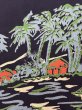 画像20: early 50's "Glen Top"　「HORIZONTAL　PATTERN」　DARK NAVY　RAYON　HAWAIIAN SHIRTS　good printed !!　 (20)