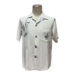 画像13: 50's "HAWAIIAN TOGS"　ABSTRACT　PATTERN　PRINTED　WHITE　RAYON　HAWAIIAN　SHIRTS　good printed !! (13)