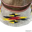 画像9: 50's DEAD STOCK　NATIVE　MOTIF　6 PANNELS　COTTON　HAT　good size !! (9)