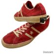 画像1: just 1969's　"CONVERSE　JACK　STAR　最初期　　RED SUEDE　SIZE：11 1/2　3つ★ヒールパッチ　special rare !! (1)