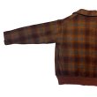 画像10: 30's "J.C.PENNEY CO.　LUMBER JACK”　FRONT 掛けBUTTON　A-1　STYLE　WOOL　JACKET　WITH　WAIST　WOOL　KNIT　RIB　Big size !!　very old !! (10)