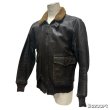 画像24: 1952's "U.S.NAVY"　MONARCH MFG. CO.　「55J14」（MIL-J-7823）　G-1　LEATHER　FLIGHT　JACKET　WITH　「USN」　STENCIL　SIZE：40　good condition !! (24)