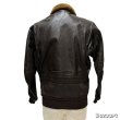 画像25: 1952's "U.S.NAVY"　MONARCH MFG. CO.　「55J14」（MIL-J-7823）　G-1　LEATHER　FLIGHT　JACKET　WITH　「USN」　STENCIL　SIZE：40　good condition !! (25)