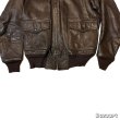 画像16: 1952's "U.S.NAVY"　MONARCH MFG. CO.　「55J14」（MIL-J-7823）　G-1　LEATHER　FLIGHT　JACKET　WITH　「USN」　STENCIL　SIZE：40　good condition !! (16)