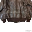 画像13: 1952's "U.S.NAVY"　MONARCH MFG. CO.　「55J14」（MIL-J-7823）　G-1　LEATHER　FLIGHT　JACKET　WITH　「USN」　STENCIL　SIZE：40　good condition !! (13)