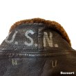 画像9: 1952's "U.S.NAVY"　MONARCH MFG. CO.　「55J14」（MIL-J-7823）　G-1　LEATHER　FLIGHT　JACKET　WITH　「USN」　STENCIL　SIZE：40　good condition !! (9)