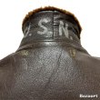 画像27: 1952's "U.S.NAVY"　MONARCH MFG. CO.　「55J14」（MIL-J-7823）　G-1　LEATHER　FLIGHT　JACKET　WITH　「USN」　STENCIL　SIZE：40　good condition !! (27)