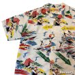画像7: 50's "Jantzen"　ALL OVER　PATTERN　RAYON　HAWAIIAN　SHIRTS　SIZE表記：M（実寸 L）　ON BOOK !!　 (7)