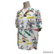 画像19: 50's "Jantzen"　ALL OVER　PATTERN　RAYON　HAWAIIAN　SHIRTS　SIZE表記：M（実寸 L）　ON BOOK !!　 (19)