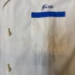 画像8: 1965's MINT CONDITION　"A　ONE　STORE"　「U.S.AIR FORCE」　OKINAWA　JAPAN　SOUVENIR　COTTON　POPLIN　BOWLING　SHIRTS　WITH　UNUSUAL　BUTTON　WHITE × AIR FORCE BLUE　　 (8)