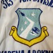 画像5: 1965's MINT CONDITION　"A　ONE　STORE"　「U.S.AIR FORCE」　OKINAWA　JAPAN　SOUVENIR　COTTON　POPLIN　BOWLING　SHIRTS　WITH　UNUSUAL　BUTTON　WHITE × AIR FORCE BLUE　　 (5)