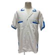 画像14: 1965's MINT CONDITION　"A　ONE　STORE"　「U.S.AIR FORCE」　OKINAWA　JAPAN　SOUVENIR　COTTON　POPLIN　BOWLING　SHIRTS　WITH　UNUSUAL　BUTTON　WHITE × AIR FORCE BLUE　　 (14)
