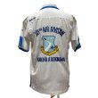 画像12: 1965's MINT CONDITION　"A　ONE　STORE"　「U.S.AIR FORCE」　OKINAWA　JAPAN　SOUVENIR　COTTON　POPLIN　BOWLING　SHIRTS　WITH　UNUSUAL　BUTTON　WHITE × AIR FORCE BLUE　　 (12)