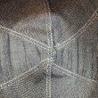 画像9: -70's "KROMUR"　6 PANNELS　DENIM　WORK  CAP　good size !!　good design !! (9)