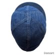 画像16: -70's "KROMUR"　6 PANNELS　DENIM　WORK  CAP　good size !!　good design !! (16)
