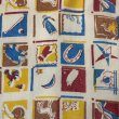 画像13: 50's　PRINTED　COTTON　FLANNEL　SHIRTS　very good printed !!　good size !!　 (13)