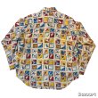 画像3: 50's　PRINTED　COTTON　FLANNEL　SHIRTS　very good printed !!　good size !!　 (3)