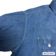 画像11: early 50's　"King Kole"　DARK　CHAMBRAY　SHIRTS　マチ付き　SIZE：実寸 L 相当　good size !! (11)