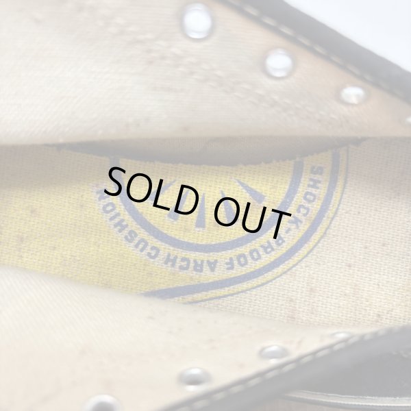 画像13: 40's DEAD STOCK　"Keds"　COTTON　CANVAS　SNEAKER　Hi.　BLACK　SIZE：8　つま黒 !! (13)