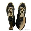 画像6: 40's DEAD STOCK　"Keds"　COTTON　CANVAS　SNEAKER　Hi.　BLACK　SIZE：8　つま黒 !! (6)