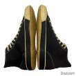 画像10: 40's DEAD STOCK　"Keds"　COTTON　CANVAS　SNEAKER　Hi.　BLACK　SIZE：8　つま黒 !! (10)