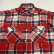 画像6: 50's "King Kole"　CHECKED PATTERN　HEAVY　COTTON　FLANNEL　SHIRTS　マチ付き　good size !!　good condition !! (6)