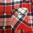 画像7: 50's "King Kole"　CHECKED PATTERN　HEAVY　COTTON　FLANNEL　SHIRTS　マチ付き　good size !!　good condition !! (7)