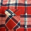 画像8: 50's "King Kole"　CHECKED PATTERN　HEAVY　COTTON　FLANNEL　SHIRTS　マチ付き　good size !!　good condition !! (8)