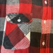 画像8: late 50's　"King Kole"　CHECKED PATTERN　COTTON　HEAVY　FLANNEL　SHIRTS　マチ付き　SIZE:L - XL 相当　good size !!　 (8)