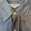 画像11: 60's "King Kole"　WORK　CHAMBRAY　SHIRTS　SIZE表記：L　16 - 16 1/2 (11)
