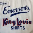 画像7: 50's ”King Louie”　ADVERTISING　RAYON　BOWLING　SHIRTS　WITH　STARS　EMBROIDERY　SIZE表記：L　good embroidery !! (7)